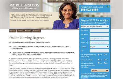 Prepares nurses at the highest level of nursing science to conduct research that advances the empirical and theoretical foundations of nursing and health care globally. Walden University launches research-focused online ...