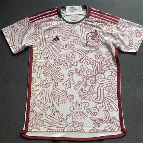 mexico away jersey 2022 world cup soccer shirt etsy uk