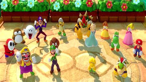 The Fun Minigames Of Mario Peach Daisy Wario Luigi Koopa Troopa