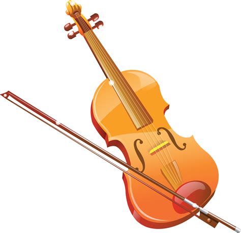 Violin And Bow Png Transparent Image Download Size 3505x3381px