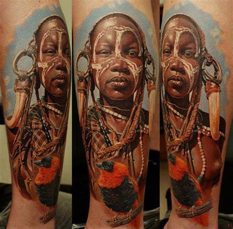 African Tribal Tattoo Symbols