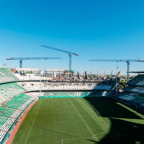 Real betis offers guided stadium tours that include the press room, presidential box, home dressing room, players tunnel, dugouts and trophy room. Expansion of the Real Betis stadium (Seville, Spain) | COMANSA