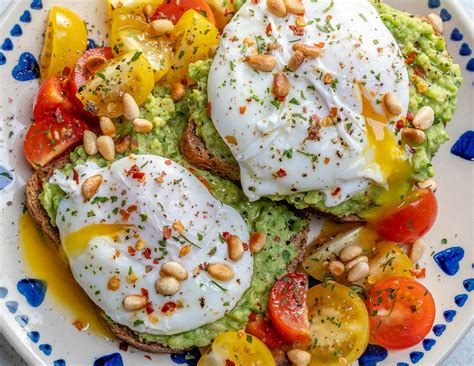 Easy Poached Egg Avocado Toast For Clean Eating Mornings