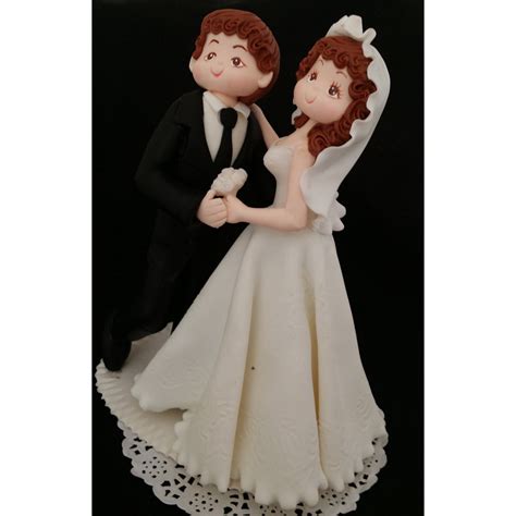 Wedding Cake Topper Romantic Couple Cake Topper Bride And Groom Cake Dec