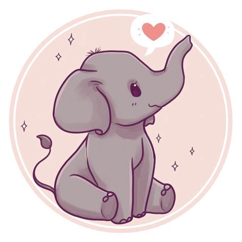 Cute Drawings Of Animals Elephant Warehouse Of Ideas