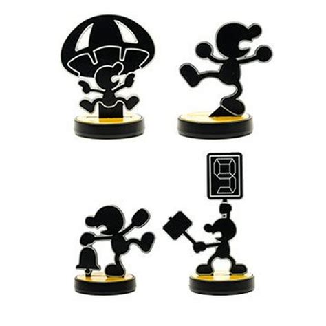 Well you're in luck, because here they come. Mr Game and Watch amiibo Figure | Nintendo | GameStop