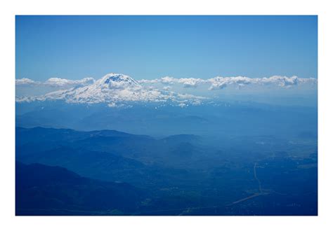 Mount Rainier From The Air Mark Muse Photographs