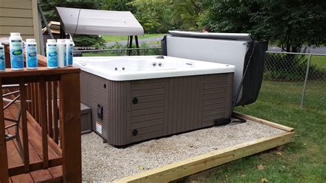 Gravel Bases For Hot Tubs The Easiest Hot Tub Pad