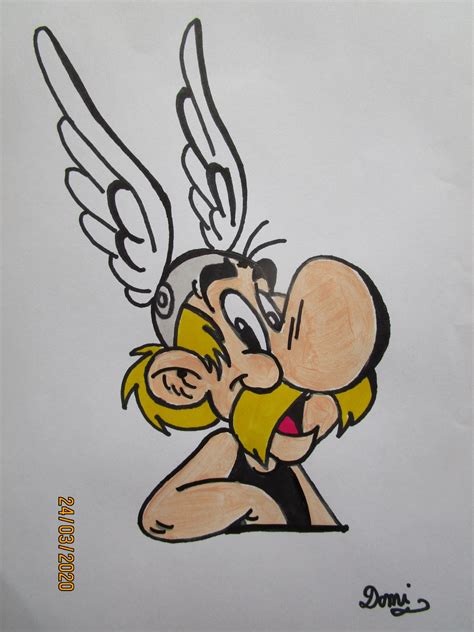 Comment Dessiner Asterix Les Dessins Et Coloriage