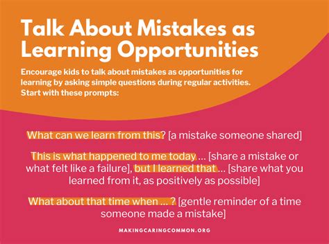 How To Help Kids Learn From Mistakes — Making Caring Common