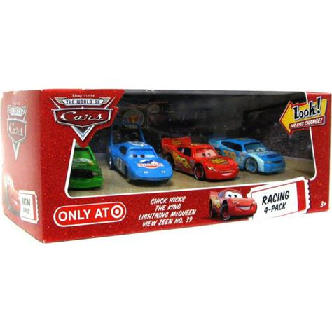 Disney Cars Multi Packs Racing 4 Pack Diecast Car Set