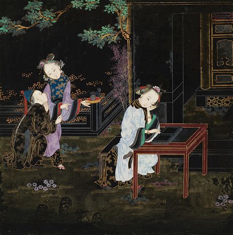 The Courtesans House Qing dynasty 19th century 清十九世紀 青樓夜韻 一冊十二幀全