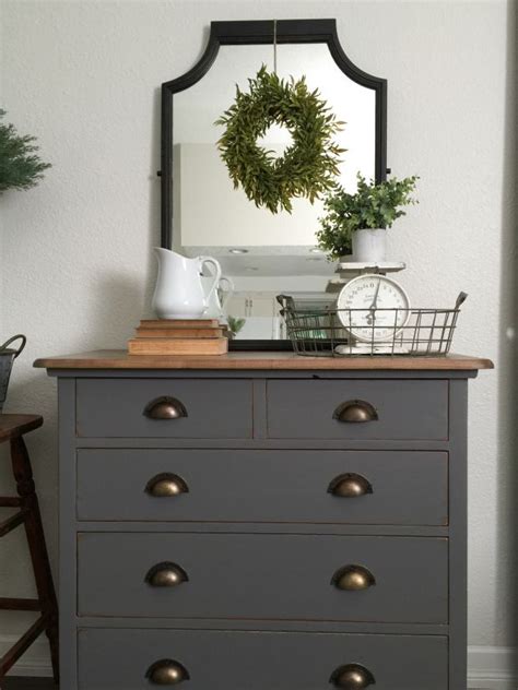 With step by step instructions and a video to guide you through. Farm Fresh Homestead | Grey painted dresser, Grey dresser ...