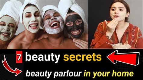 7 Beauty Secrets ⚡🤫 Beauty Parlour In Your Home Beauty Secrets