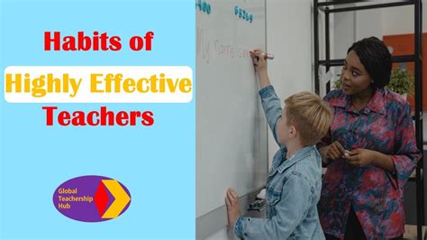 Habits Of Highly Effective Teachers Youtube