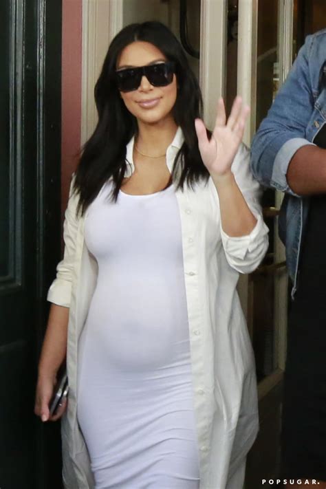 Kim Kardashian Baby Bump Pictures August 2015 Popsugar Celebrity Photo 3