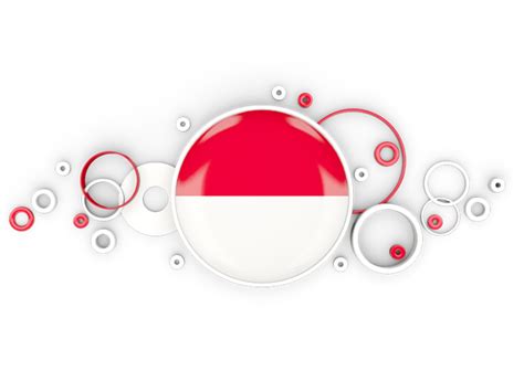 Download Circle background. Illustration of flag of Indonesia