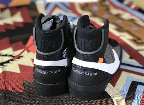 Off-White x Nike Blazer Studio Mid "Black" Fall 2018 - JustFreshKicks