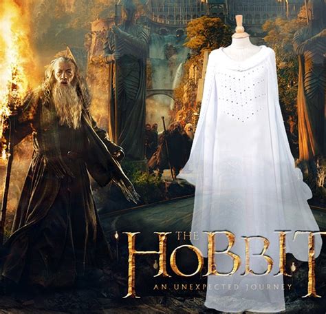 Lord Of The Rings The Hobbit Lady Galadriel White Dress