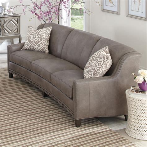 Stationary Sofa Leather Living Room Furniture Living Room Leather