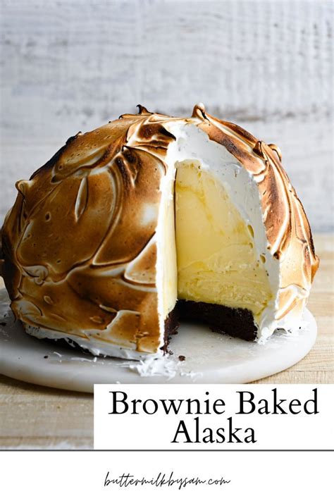 Brownie Baked Alaska Buttermilk By Sam Recipe Baked Alaska No