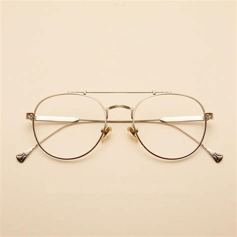 Vazrobe Vintage Round Eyeglasses Frames For Men And Women Prescription Spectacles And Decorative