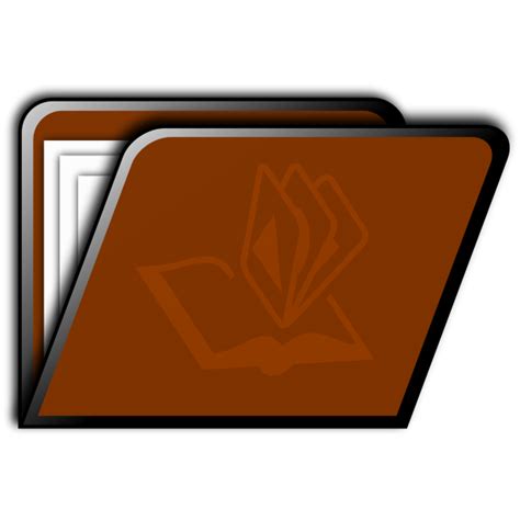 Brown Folder Image Free Svg