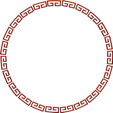 chinese asian frame border circleframe sticker by sqtippy
