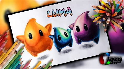 How To Draw Luma How To Draw Rosalina And Luma Drawing Art Artist Viral YouTube