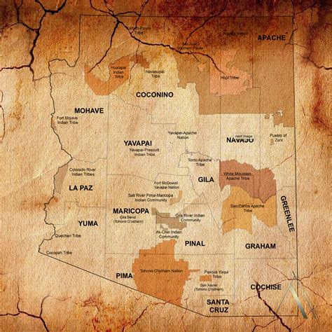 Arizona's Indigenous Tapestry: Unraveling The Rich History Of Tribal Names