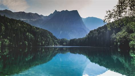 Mountains Lake Reflection 5k Wallpaperhd Nature Wallpapers4k