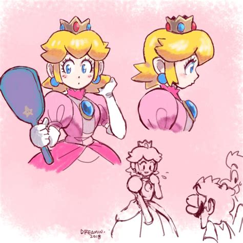 Short Hair Peach By Dreaminerryday Super Peach Super Princess Peach
