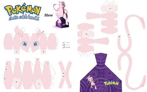 Pokemon Papercraft Print Outs Easy Mewtwo Realtec Images And Photos My Xxx Hot Girl
