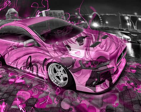 Lancer Evolution X Jdm Tuning Anime Girl Aerography City Car 2015