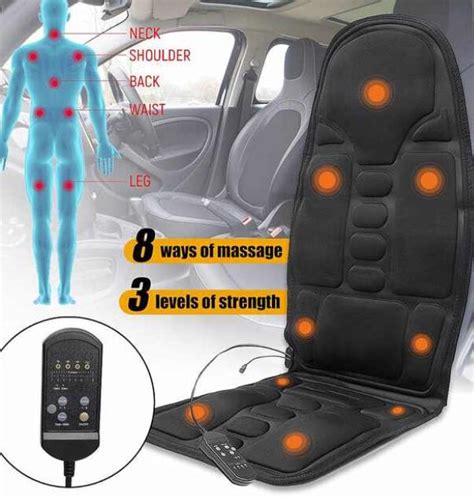 Top 9 Best Car Massagers Reviews Shiatsu Heated Pad For Home And Car