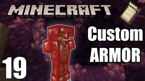 Minecraft But We Add Custom Armor With Fabric Youtube