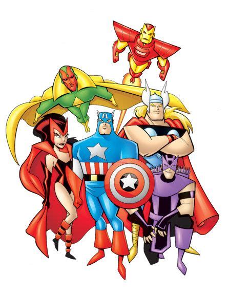 The Avengers By Bruce Timm Avengers Art Bruce Timm Comic Book Heroes