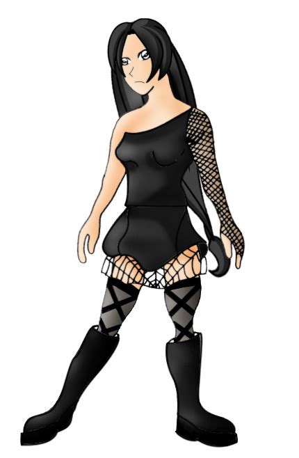 Anime Goth Girl By Xlady Mizu On Deviantart