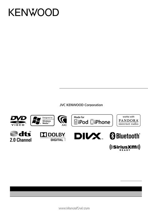 Kenwood owners manuals, service manuals, schematics, catalogues and other documents are provided free of charge for personal use. Kenwood DDX419 | Instruction Manual