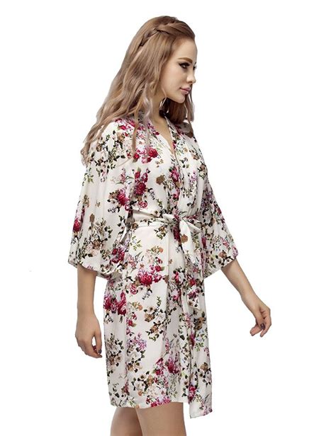 Find over 100+ of the best free flower pattern images. Short Cotton Maternity Robe | Womens floral kimono, Cotton ...