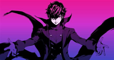 Nestea Ren Amamiya Persona 4 Joker Games Quick Anime Art