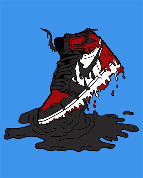 Dripping Nike Shoe Wallpaper Cave