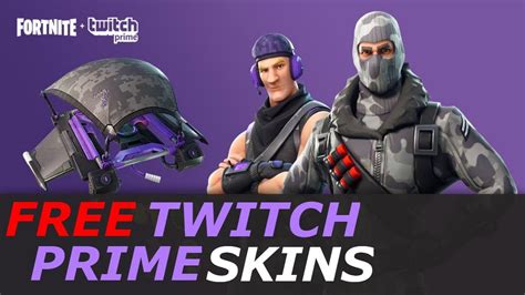 How To Get Twitch Prime Skins For Free Fortnite Battle Royale Youtube