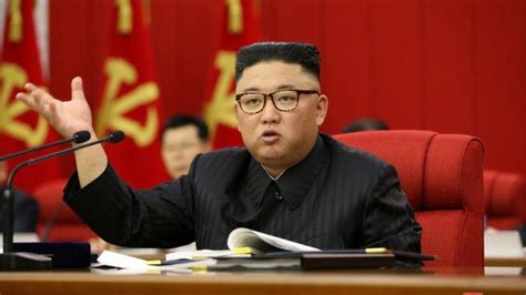 Kim Jong Un Admits North Korea Facing A Tense Food Shortage Bbc News