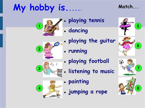 Ppt Hobbies Powerpoint Presentation Free Download Id5460499