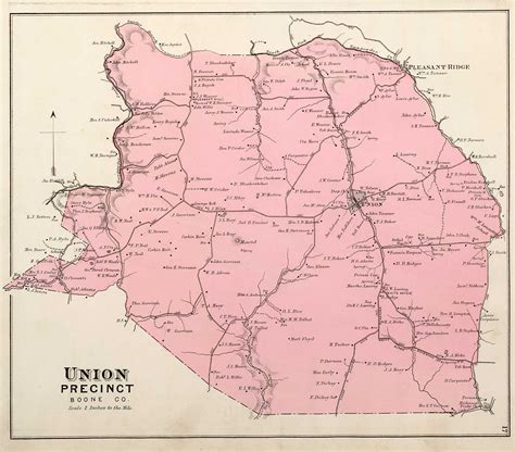 1883 Boone County Ky Maps