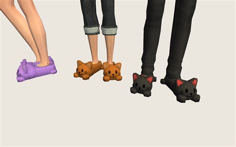 More Slippers This Time Its These Kitty Slippers Lost In A Sims Game