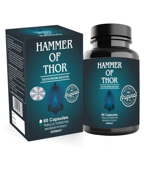 Hammer Of Thor Penis Enlargement Supplement For Men For Better Erection And Sex Booster 60