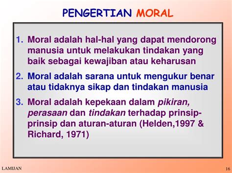 Ppt Etika Dan Moral Dalam Pembelajaran Powerpoint Presentation Free