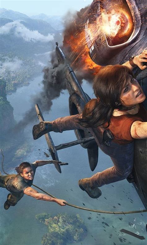 Uncharted The Lost Legacy Chloe Frazer Nadine Ross Wallpaper For Iphone
